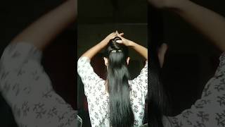 different way to hide your ponytail hairstyleshairstylesshortvideohackashortadayhairtutorial [upl. by Laurene]