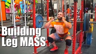 CPO LEGS  BUILDING LEG MASS with Dymatize  Tiger Fitness [upl. by Fiester]