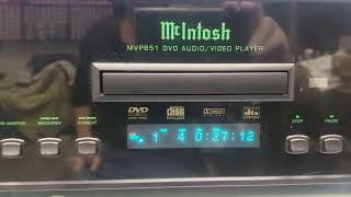 McIntosh MVP851 CDDVD Repair  Adams Electronics [upl. by Joselow]