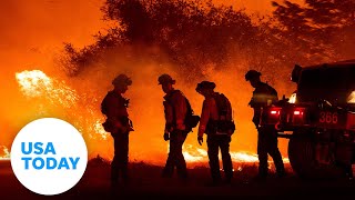 Wildfires are scorching western states including California Oregon and Colorado  USA TODAY [upl. by Lole]