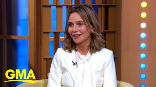 Calista Flockhart talks new show Feud Capote vs The Swans [upl. by Onihc]