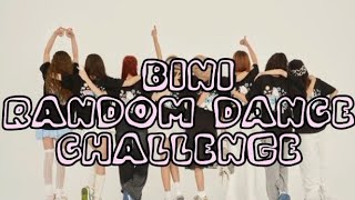 BINI RANDOM DANCE CHALLENGE [upl. by Aihsak]