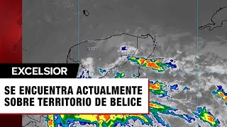 Protección Civil emite Alerta Azul tras impacto de Sara en Belice [upl. by Ecinereb]