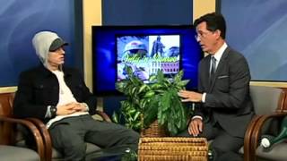 Stephen Colbert Interviews EMINEM in Strangest Interview Ever [upl. by Kalie]