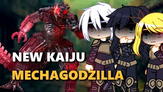 Kaiju No8 React To New Kaiju Mechagodzilla  Gacha Club  Gacha React [upl. by Almena849]