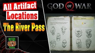 God of War  All Artifact Locations for The River Pass  Artifact Set The Faces of Magic [upl. by Anderer]