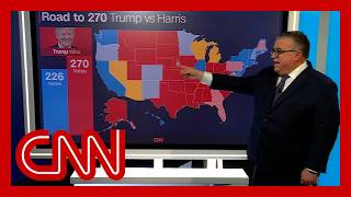 The most likely paths to electoral victory for Trump and Harris [upl. by Daye]