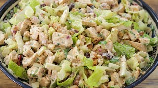 Healthy Chicken Salad Recipe [upl. by Einnaj448]