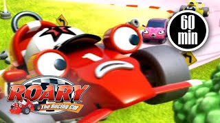 Roary the Racing Car Official 🏎️1 HOUR COMPILATION 🏎️ Roary Full Episodes  Videos For Kids [upl. by Etnahc]