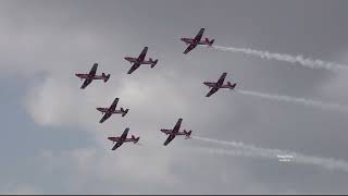 The Swiss Air Force Display Malta International Air Show 2021 [upl. by Arvad879]