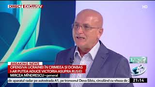 Harta războiului din Ucraina  Generalul Mircea Mîndrescu Putin nu va renunţa niciodată la Ucraina [upl. by Laumas]