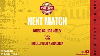 Tonno Callipo Volley vs Melilli Volley  14122024 [upl. by Bowlds]