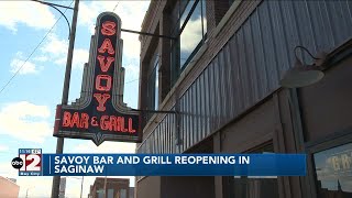 Savoy Bar amp Grill reopening in Saginaw [upl. by Ativel]