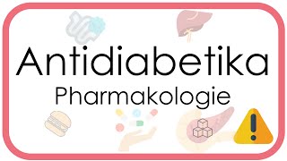 Antidiabetika  Pharmakologie  Diabetes Therapie Metformin SGLT2Inhibitoren DPP4Inhib GLP1 [upl. by Ahsienal]