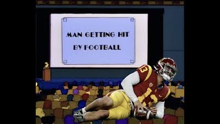 Hans Moleman Productions Presents Man Getting Hit by Football featuring Caleb Williams [upl. by Leoni]