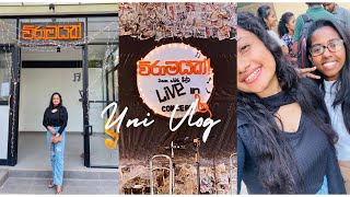 විරාමයක් 2024 🎶💆‍♀️♥️ UNI VLOG  මතක ස්වර රිද්ම 🥺🤍 Live in concert hnd sliate ati [upl. by Aevin]