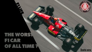 The WORST F1 car of all time  Life L190 Assetto Corsa mod [upl. by Alroy]