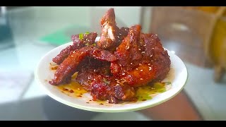 Easy Chicken Wings sauced [upl. by Matheny680]