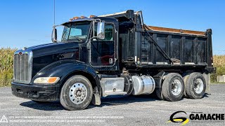 C904966 2012 PETERBILT 384 BENNE BASCULANTE  CAMION DOMPEUR 10 ROUES [upl. by Ecnirp]