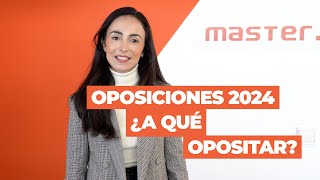 OPOSICIONES 2024 🤨 ¿Dudas qué oposición elegir ✅ Resolvemos todas tus dudas [upl. by Ecylla]