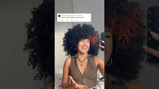 Partie 1  j’ai une perruque je vous avais caché mon secret 🤡 curlyhair [upl. by Alimac]