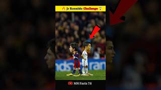 🔥 Jr Ronaldo Goal Challenge 🤯  ronaldo  cr7 shorts youtubeshorts ronaldo [upl. by Etnad536]