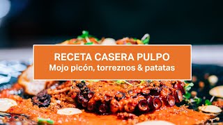 RECETA CASERA PULPO  MOJO PICÓN TORREZNOS Y PATATAS [upl. by Tessil592]