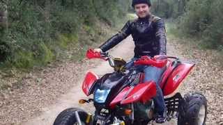 Quad Bashan 250CC tuning [upl. by Ahsiekram]