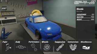 All My Car Setups  Prodigy Drift [upl. by Idur]