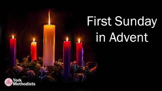 First Sunday in Advent Candle Lighting and Liturgy [upl. by Nnov681]