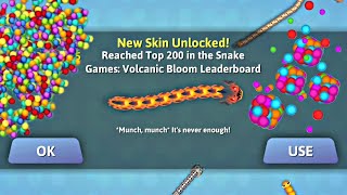 Snake Io 🐍 New Event Boss Unlocked The Map Epic Snakeio Gameplay Snake Game [upl. by Eidnarb785]