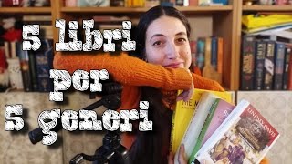 5 libri per 5 generi [upl. by Sibie604]