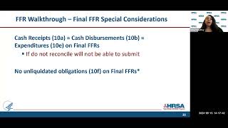 RWHAP Part B Federal Financial Reports FFRs Carryover Requests and Penalties [upl. by Carlyn101]