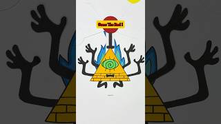 Bill Cipher from Gravity Falls Paper Craft  We’ll Meet Again billcipher gravityfalls trending [upl. by Calise195]