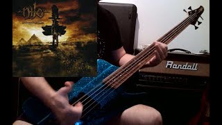 Nile  Ithyphallic  live bedroom bass cover basscover nile [upl. by Eigna]