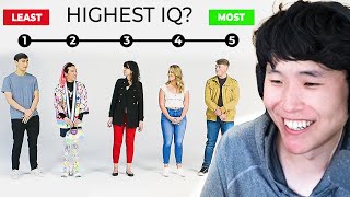 Ranking strangers IQ based on first impressions [upl. by Norton435]