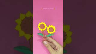 Diy sunflower diy craft art [upl. by Chellman]