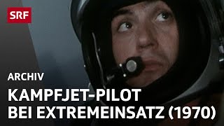 PilotenTraining mit MirageKampfflugzeug  KampfjetPilot bei der Schweizer Luftwaffe  SRF Archiv [upl. by Enitsirt]