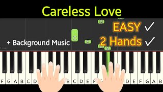 Careless Love  American Folk Ballad  piano 2 hands easy [upl. by Bret]