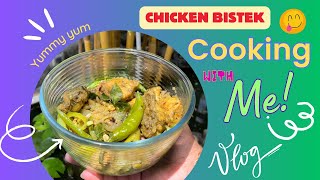 Chicken Bistek චිකන් බිස්ටේක්  Easy amp Delicious  Sinhala Recipes [upl. by Anair]