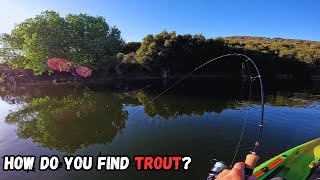 Trout Fishing Silverwood Lake  How To Locate and Catch Trout  Tips and Tricks [upl. by Yme]