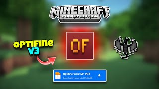 Optifine V3 For MCPE 121 FPS BOOST 🔥  Optifine Mcpe 121 optifine minecraft [upl. by Nevanod]