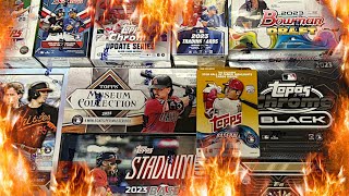 FRIDAY NIGHT FIRE Opening NEW Baseball Cards [upl. by Joost]