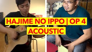 HAJIME NO IPPO opening 4  HEKIREKI  Last Alliance Acoustic Cover [upl. by Willin974]