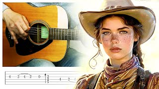 Spanish Flower Ballad  Spanish Western Guitar Lesson w Tabs [upl. by Alakim]