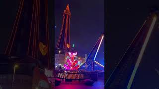 Blackpool in winter2024❤️ytshorts travel blackpoolilluminations blackpooltower [upl. by Arela]