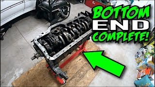 The 7MGTE Bottom End Is Finished Mk3 Supra Build [upl. by Milon]