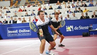 Haarhuis  Eltingh VS Bahrami  Bruguera  AFAS Tennis Classics 2014 [upl. by Yuhas]