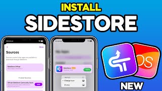 NEW HOW to DOWNLOAD SIDESTORE Wireless Refresh and IPA Installation [upl. by Mannes]