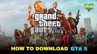 How To Download GTA 5 On PC In 2024 How To Install Gta 5 In Laptop Or Pc [upl. by Adamo774]